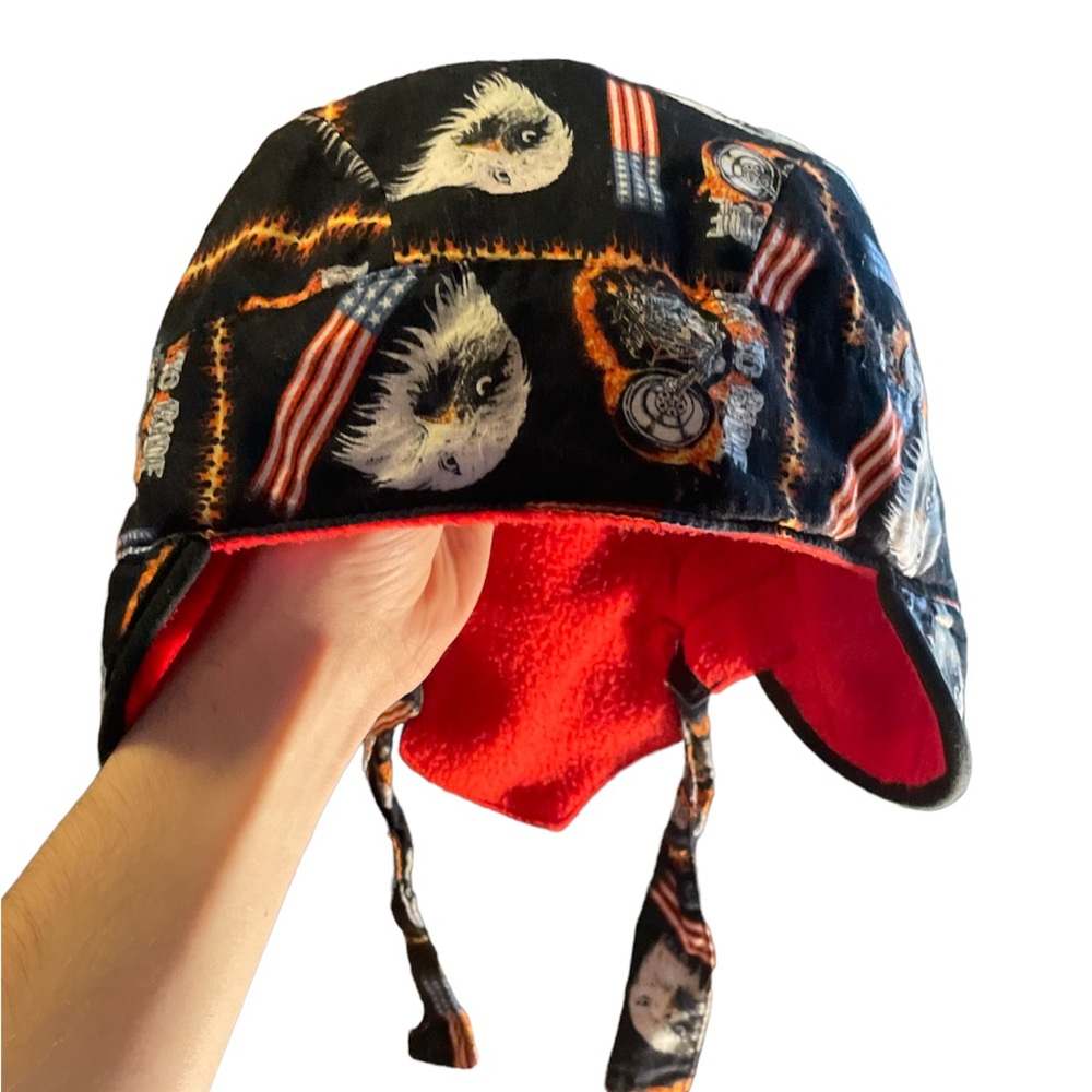 Vintage Biker Hat**